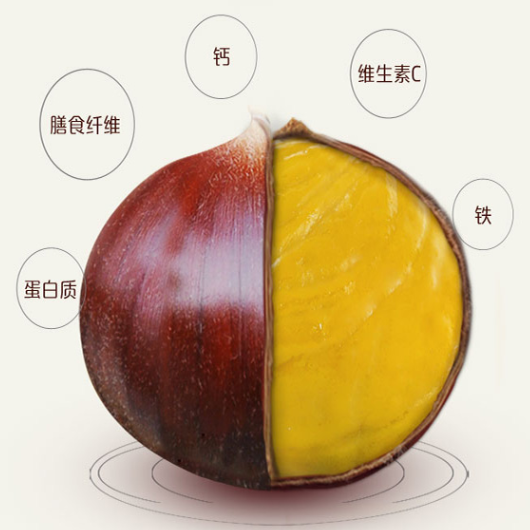 京东板栗遵化特产五斤装（大粒）