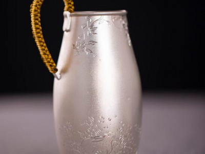 蟠龙工艺 桂花月兔酒具图2